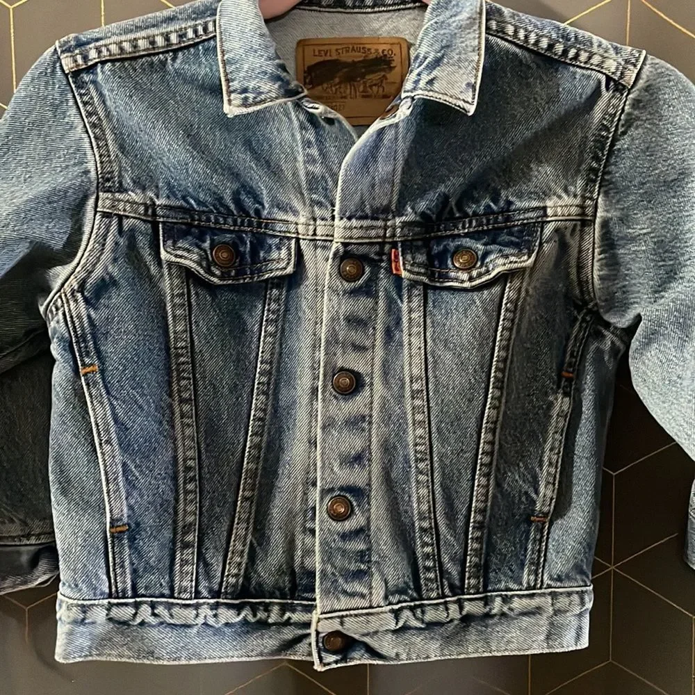 Levi’s Kids Vintage Orange Tab Jacket - Picture 14 of 16